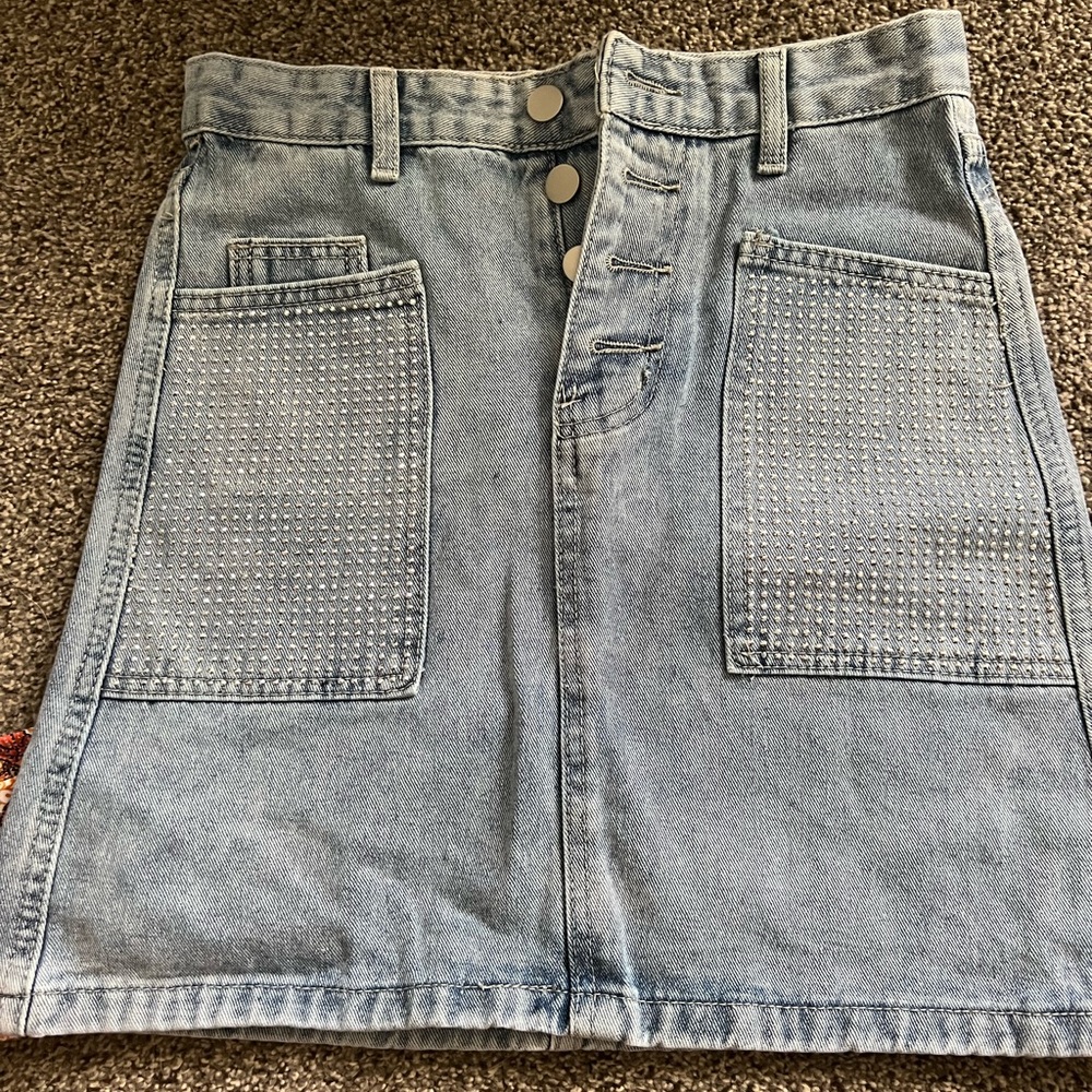 Denim skirt